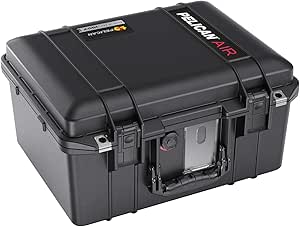 Pelican 015070-0041-110 Air 1507 Case with Dividers - Black — main product image