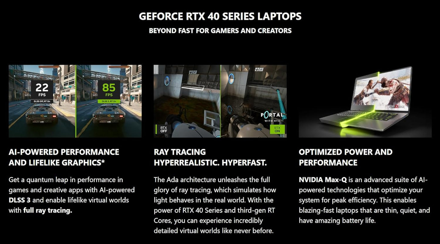 MSI 9S7-158N31 Katana A15 RTX 4070 QHD Gaming Laptop