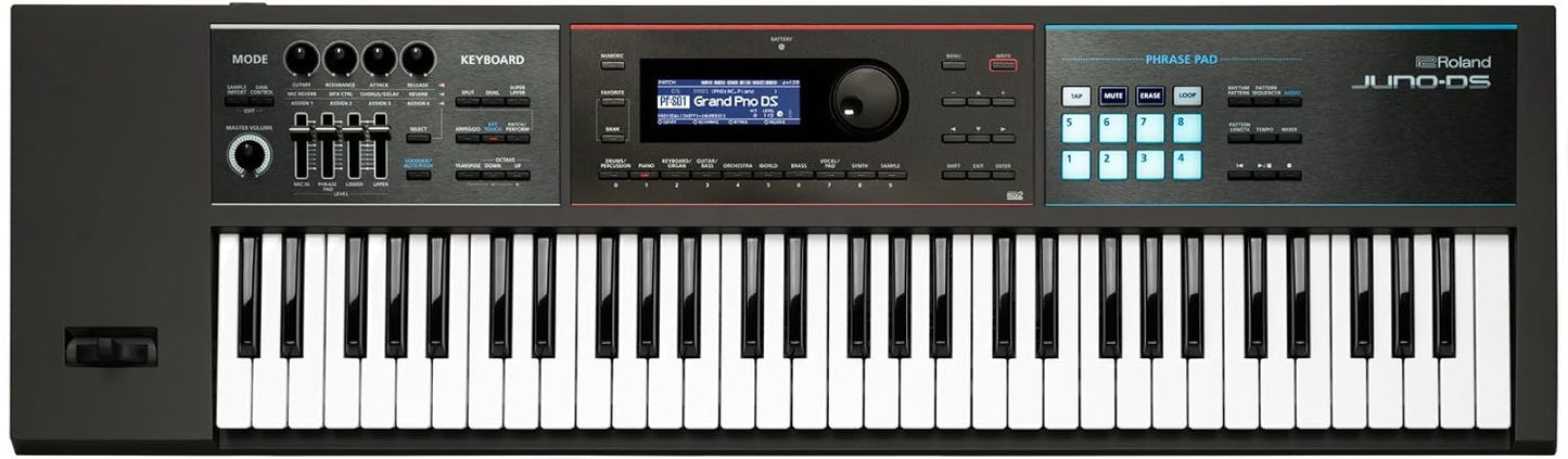 Roland JUNO-DS61 61-Key Lightweight Synth Keyboard