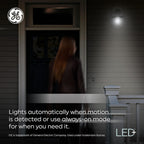 GE 93129135 LED+ Motion Sensor PAR38 Floodlight 2-Pack