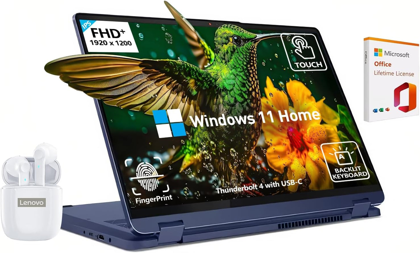 Lenovo IdeaPad Flex 5 14" 2-in-1 Touch Laptop i5 16GB 512GB SSD