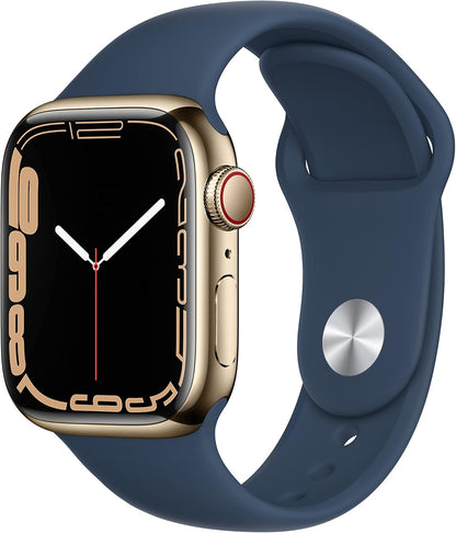 Apple series 7 GPS + Cellular 41mm Smart Watch Renewed