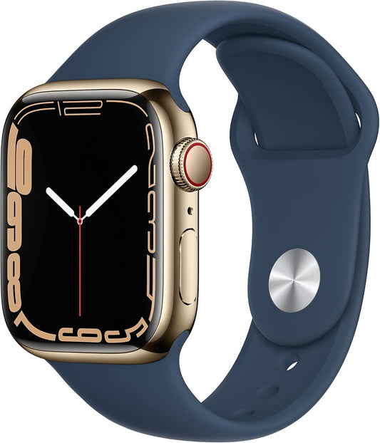 Apple series 7 GPS + Cellular 41mm Smart Watch Renewed