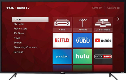TCL 65S403 65-Inch 4K UHD Roku Smart LED TV