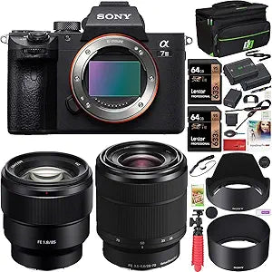 Sony E10SNILCE7M3KB a7III Mirrorless Camera 2 Lens Kit