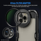 NEEWER PA044+PA045B iPhone 15 Pro Max Video Cage