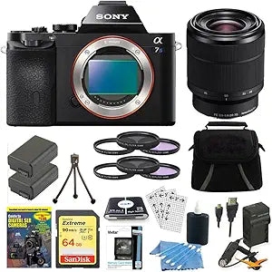 Sony E10SNILCE7SB Alpha a7S Full Frame Camera Bundle