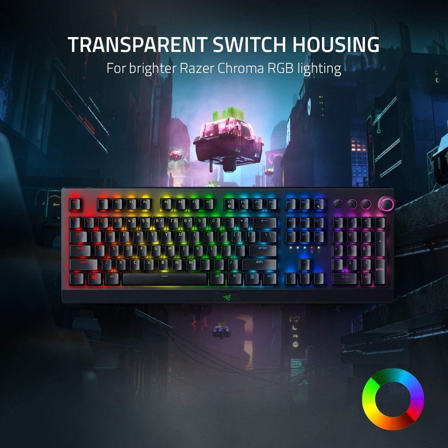 Razer RZ03-03531700-R3M1 BlackWidow V3 Pro Wireless Keyboard