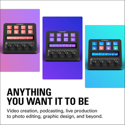 Elgato 20GBD9901 Stream Deck + Audio Mixer Controller