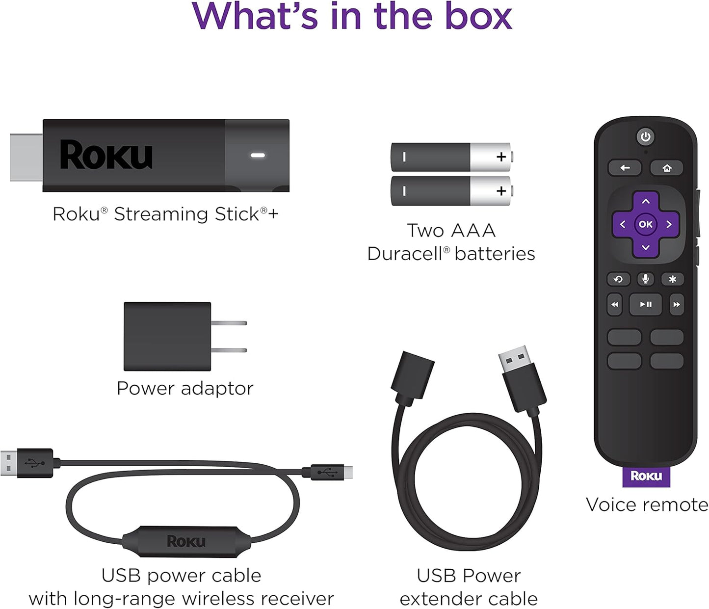 Roku 3810R Streaming Stick+ 4K HDR