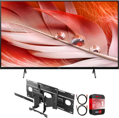 Sony E44SNXR75X90J 75" 4K TV Bundle: Wall Mount & Protection