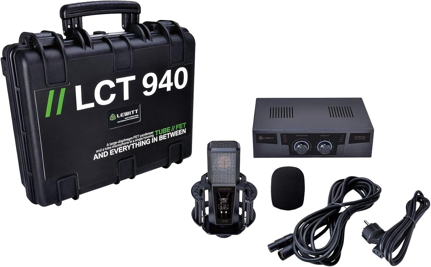 Lewitt AMS-LCT-940 Premium Tube/FET Condenser Microphone