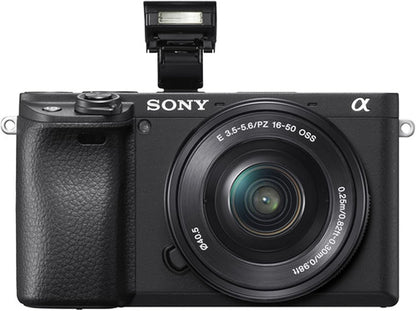 Sony a6400 Mirrorless Camera 16-50mm 55-210mm Lens Deluxe Bundle