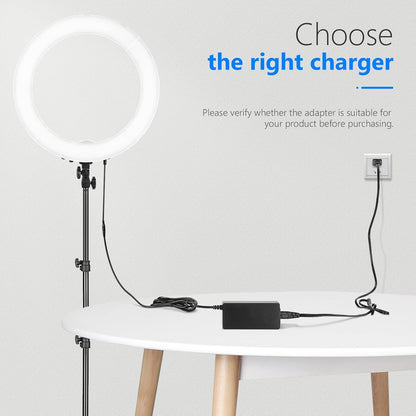 Neewer NW-150480D2 15V Ring Light Power Adapter