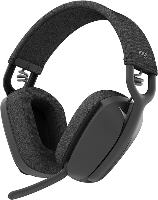 Logitech Vibe 100 Wireless Headphones Noise Canceling Mic Renewed