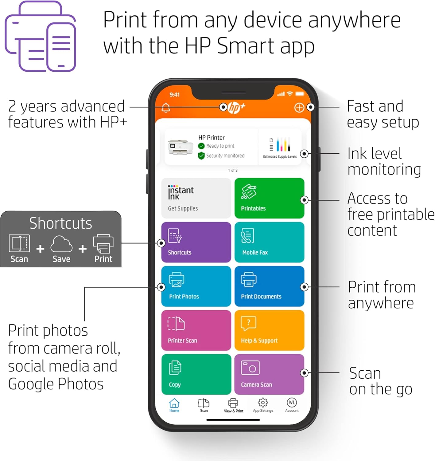 HP ENVY Inspire 7955e Wireless Color Inkjet Printer