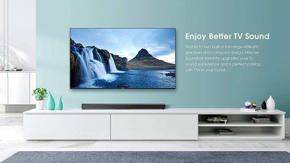 Hisense 65H9G 65-Inch 4K ULED Smart TV Sound Bar Bundle