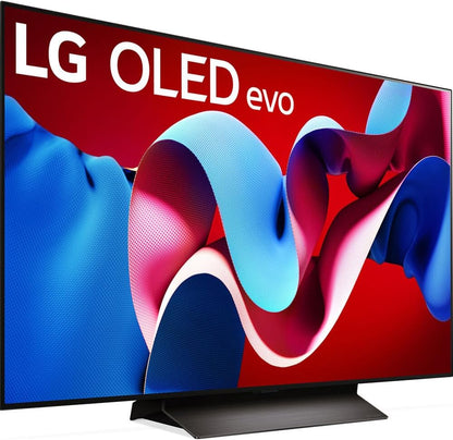 LG CRTE99LGOLED48C4PUA 48" OLED evo C4 4K Smart TV (Renewed)