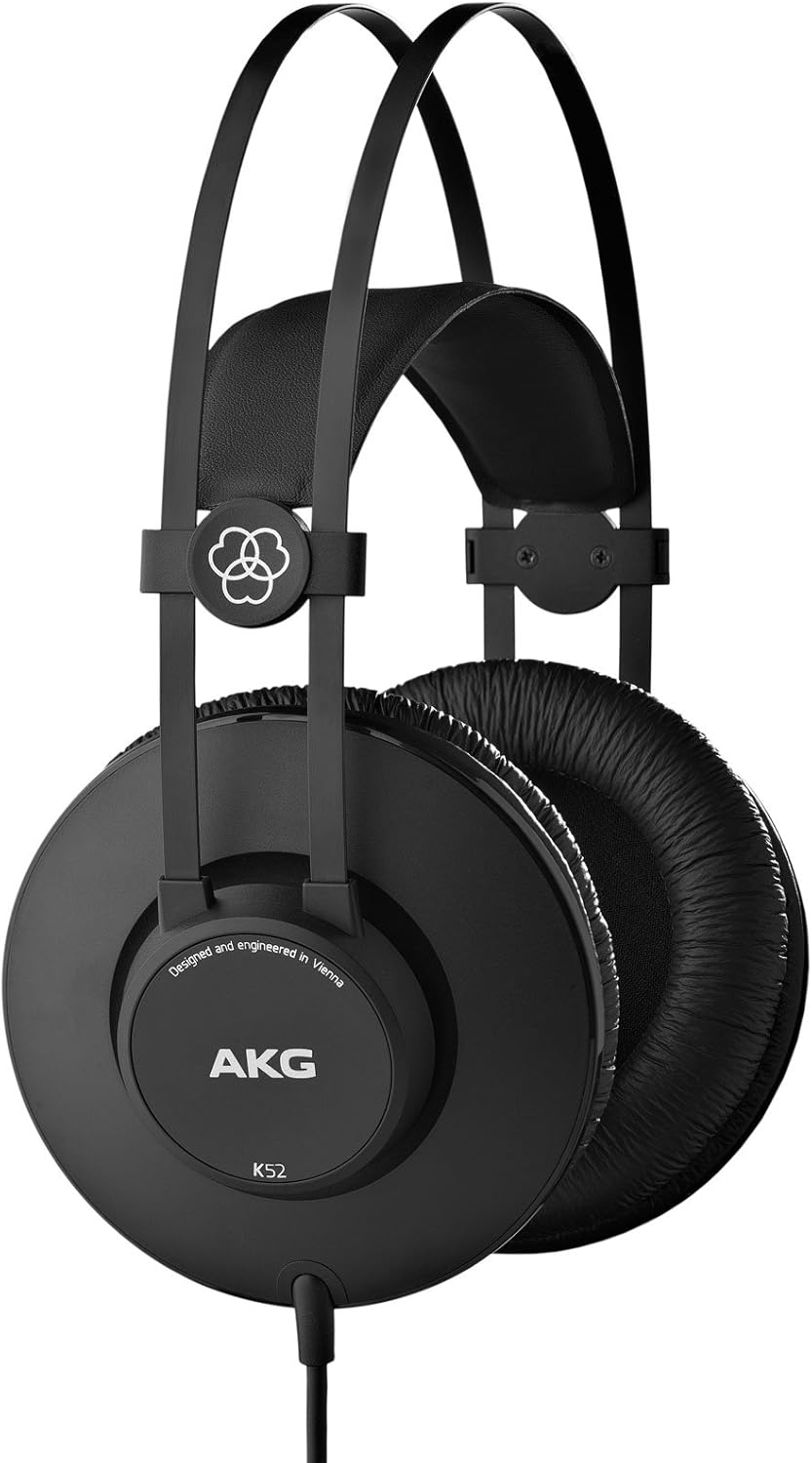 AKG 3169H00010 K52 Closed-Back Studio Headphones
