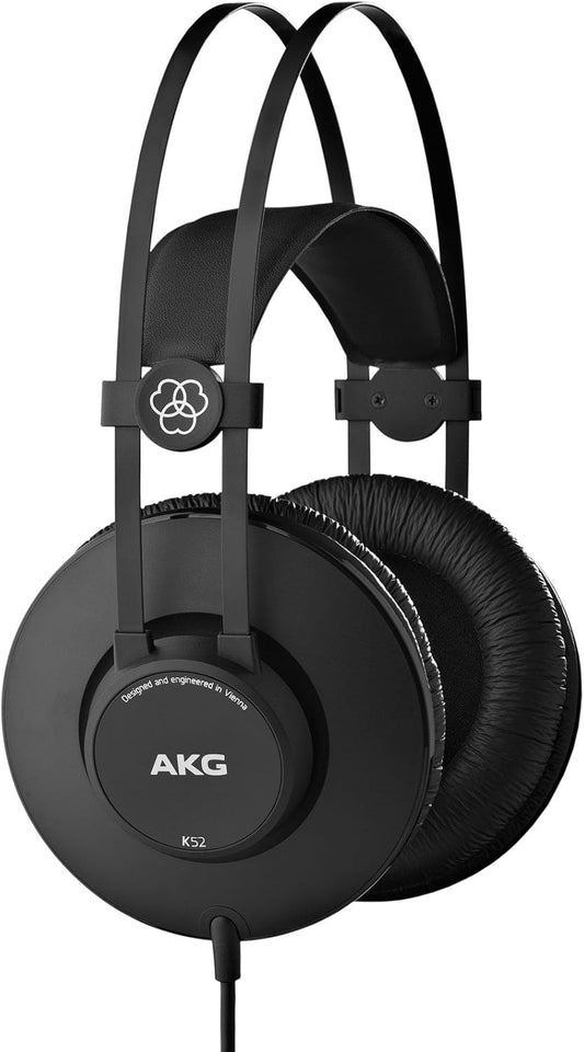 AKG 3169H00010 K52 Closed-Back Studio Headphones