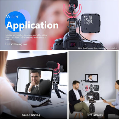 Neewer 10100282 Hot Shoe Mount Adapter with Triple Cold Shoe