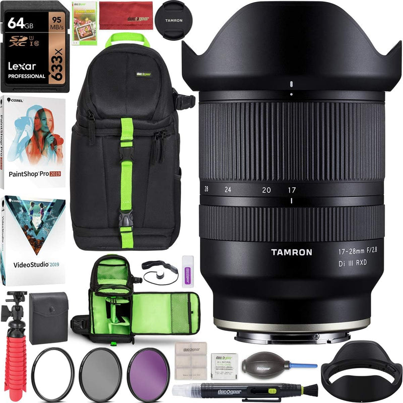 Tamron E7TM1728F28S 17-28mm f/2.8 E-Mount Lens Bundle — main product image