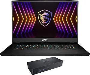 MSI Titan GT77 12UGS Gaming Laptop i9-12900HX 128GB 2TB SSD + Dock