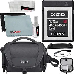 Sony E3SNQDG120F 120GB XQD G Series Memory Card Bundle