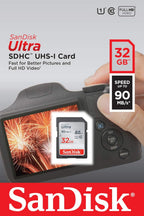 SanDisk SDSDUNR-032G-GN6IN 32GB Ultra SDHC Memory Card