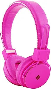 Polaroid PHP8450PK Pink Headphones with Microphone