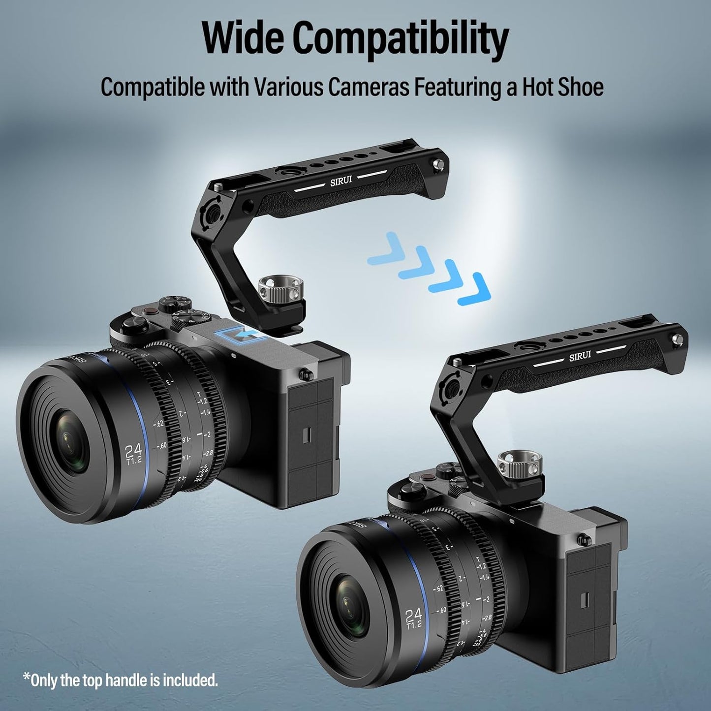 Sirui AM-THC Cold Shoe Mount Camera Top Handle