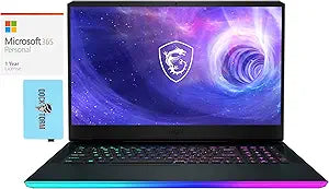 MSI Raider GE76-17 Gaming Laptop Bundle