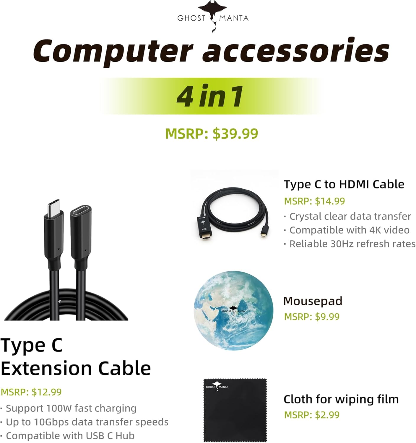 HP 17.3" FHD Business Laptop: Intel i3-1215U, 32GB RAM, 2TB SSD