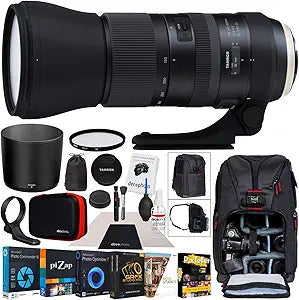 Tamron E11TM150600VCNK 150-600mm G2 Lens Kit - Nikon F-Mount, Backpack