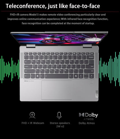 Lenovo Yoga 7 AI 14" 2-in-1 Touchscreen Laptop