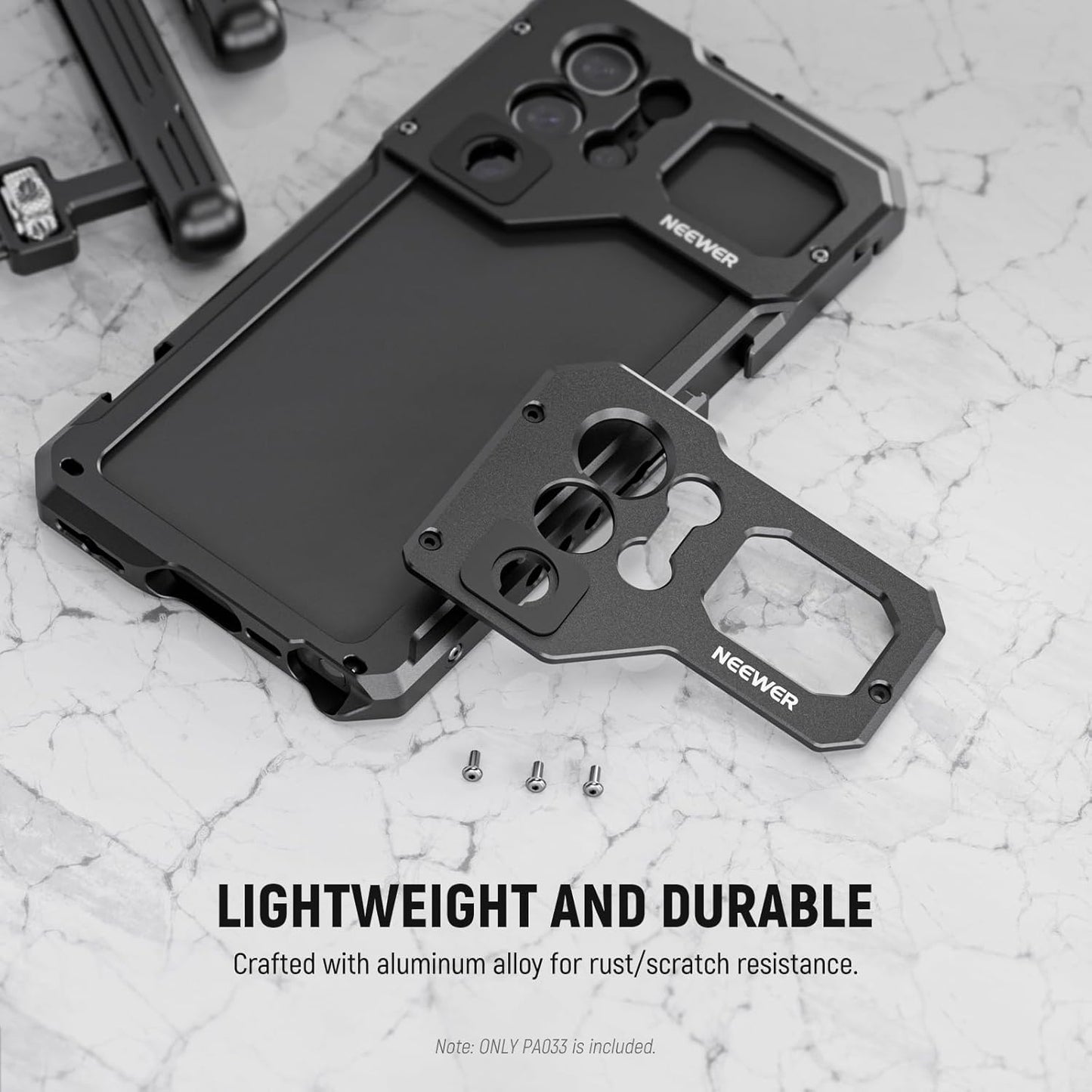 Neewer 10103340 S23 Ultra Phone Cage Lens Backplane