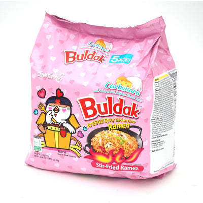 Samyang Carbonara Flavor Buldak Ramen 5-Pack