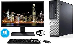 Dell Optiplex 7010 i5 Desktop PC with 22" Monitor Renewed