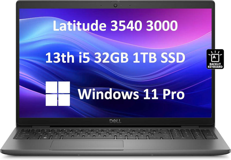 Dell Latitude 3540 i5 Business Laptop 1TB SSD Win 11 Pro — main product image