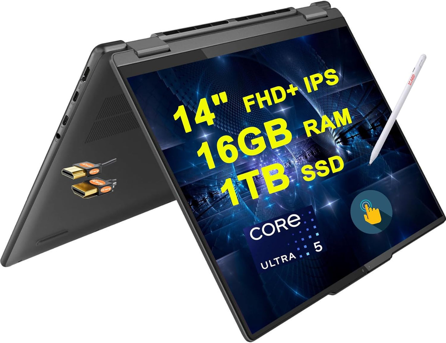 Lenovo Yoga 7i 14" 2-in-1 Touchscreen Laptop Ultra 5