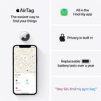 Apple MX542AM/A AirTag 4-Pack Tracker