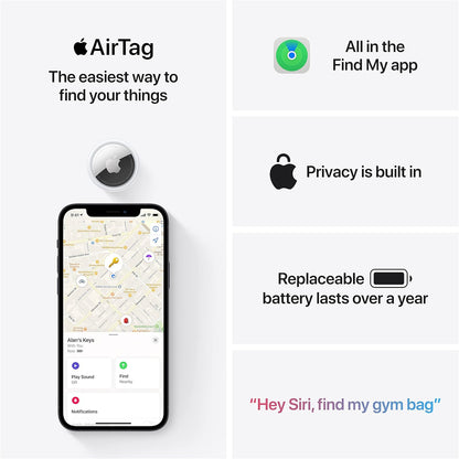 Apple MX542AM/A AirTag 4-Pack Tracker