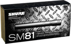 Shure SM81-LC Cardioid Condenser Instrument Mic