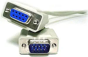 Monoprice 100447 100ft DB9 Serial Extension Cable