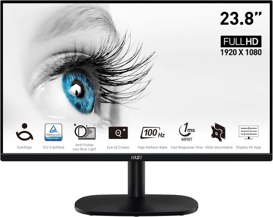 MSI PRO MP245V 24" FHD 100Hz IPS Monitor