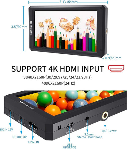 FEELWORLD F6 PRO 5.5" 1600nit Touchscreen Monitor
