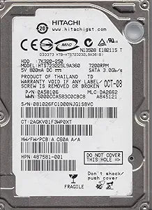 Hitachi HTS723225L9A360 250GB SATA 2.5 Hard Drive