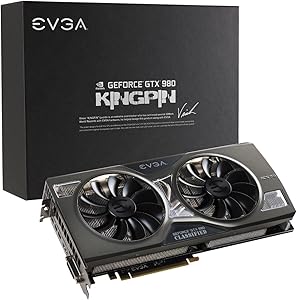 EVGA 04G-P4-5988-KR GTX 980 KINGPIN 4GB Graphics Card