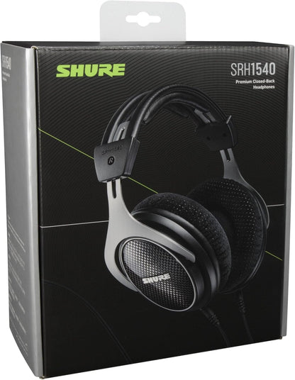 Shure SRH1540-BK-EFS Premium Closed-Back Headphones