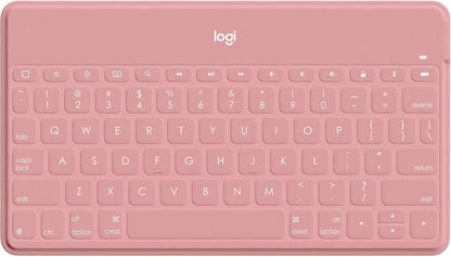 Logitech Teclados-1198 Keys-to-Go Bluetooth Keyboard - Blush Pink (Renewed)